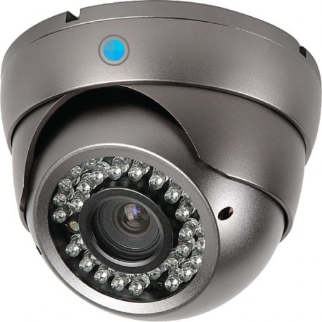 Caméra IP-HD Dôme motorise Infrarouge 2,4 MP - kit de vidéosurveillance